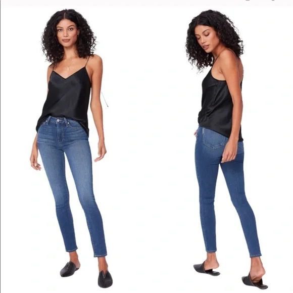 New Paige Skinny Ankle Jean - Picture 1 of 8